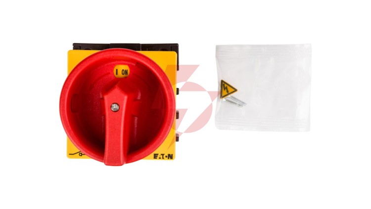 Łącznik krzywkowy 0-1 3P+N 25A do wbudowania P1-25/EA/SVB/N 081587