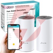 Domowy system wi-fi mesh tp-link deco e4 (2-pack)