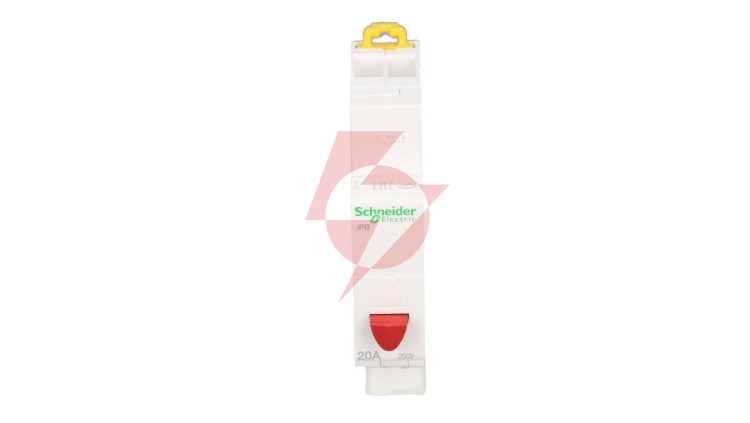 Przycisk modułowy 20A 1R czerwony iBP A9E18031