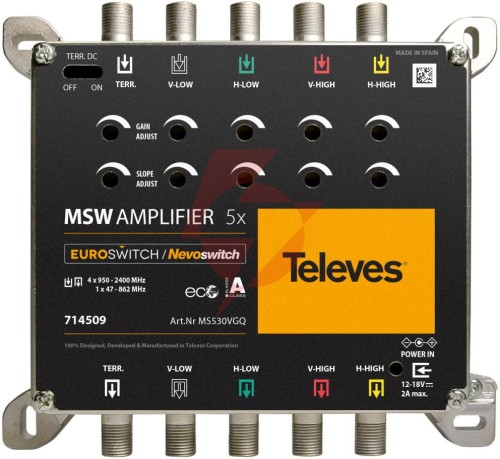 Wzmacniacz do multiswitchy 5x5 nevo ref. 714509