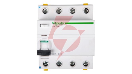 Wyłącznik różnicowoprądowy 4P 25A 0,03A typ AC iID A9Z11425