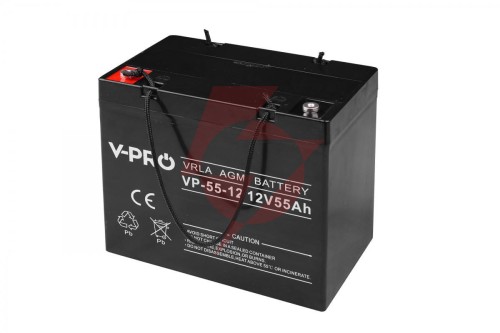 Akumulator volt polska agm vpro 12v 55ah