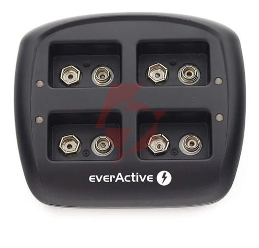 Ładowarka do akumulatorków 6f22 / hr22 / 9v everactive nc-109