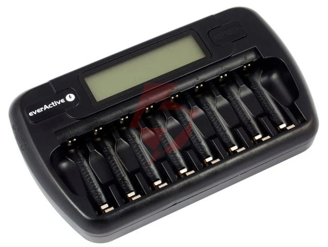 Ładowarka do 8 akumulatorków aa / aaa everactive nc-800