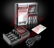 Ładowarka do akumulatorków cylindrycznych li-ion oraz ni-mh everactive uc-4000