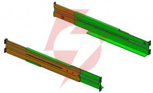 Zestaw szyn montażowych do szaf 19" powerwalker dla ups vi rle