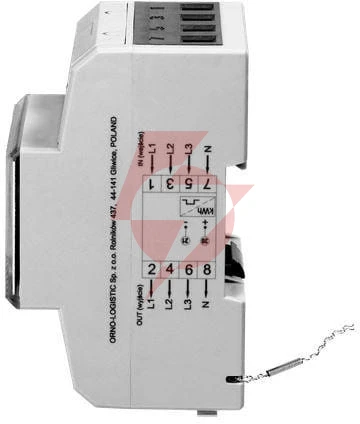 Or-we-520 orno 3-fazowy licznik energii elektrycznej, 80a, mid, 3 moduły, din th-35mm
