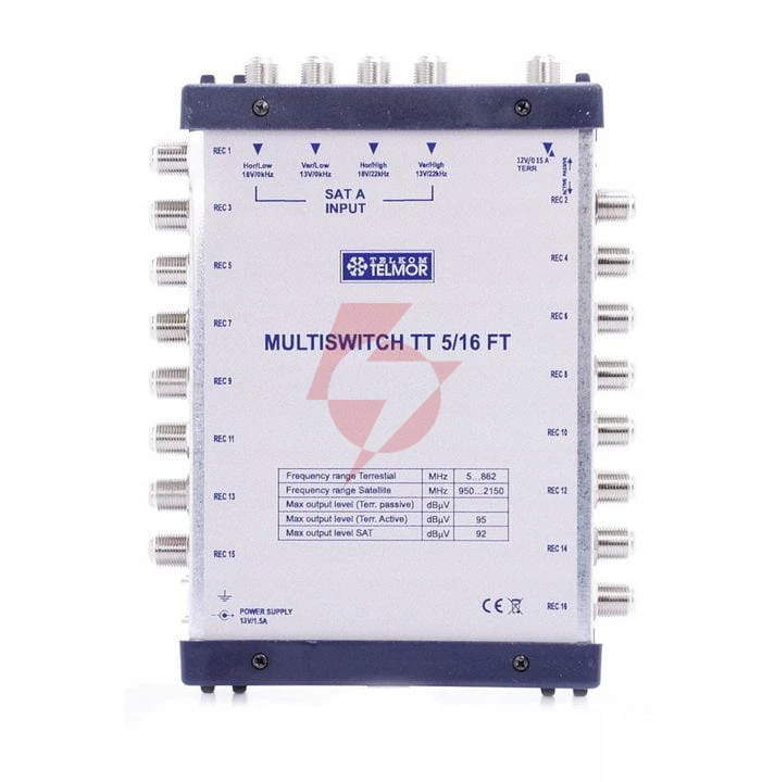 Multiswitch tt 5/16 telmor - końcowy