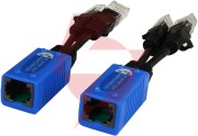 Splitter 2xrj45 (wtyk) - 1xrj45 (gniazdo) pulsar p-poe2