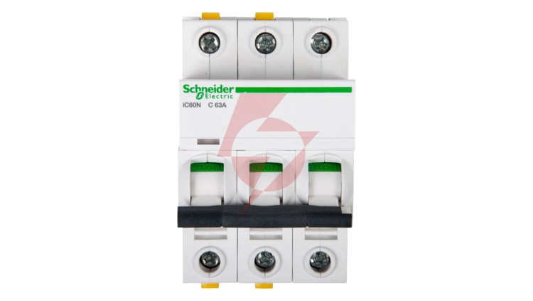 Wyłącznik nadprądowy 3P C 63A 6kA AC iC60N-C63-3 Acti9 A9F04363