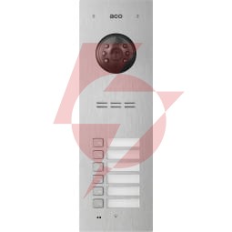 Aco como-pro-v6 panel natynk 6-lokatorski z czytnikiem zbliżeniowym podtynkowy