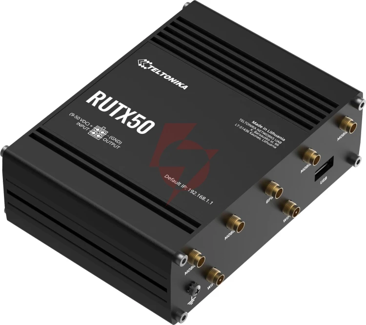 Teltonika rutx50 router przemysłowy 5g (rutx50000000)