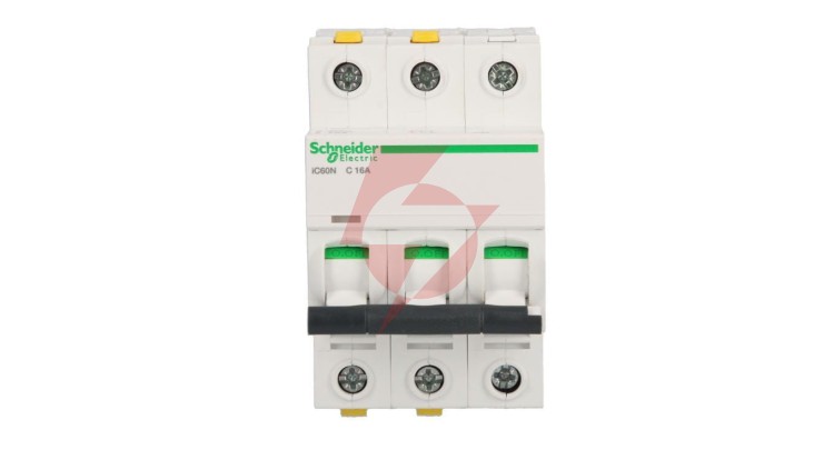 Wyłącznik nadprądowy 3P C 16A 6kA AC iC60N-C16-3 Acti9 A9F04316
