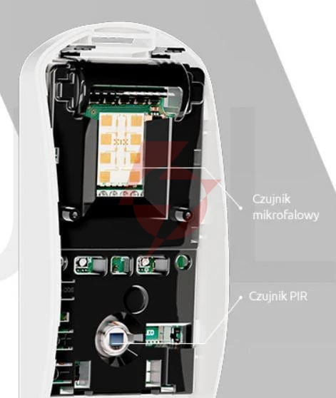 Satel dualna czujka ruchu pir+mw slim-dual-pro