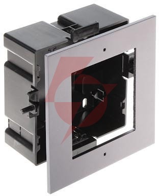 Ramka z puszką do montażu podtynk. 1-modułowa hikvision ds-kd-acf1(plastic)