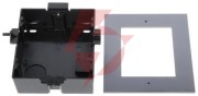 Ramka z puszką do montażu podtynk. 1-modułowa hikvision ds-kd-acf1(plastic)