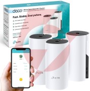 Domowy system wi-fi mesh tp-link deco m4 (3-pack)