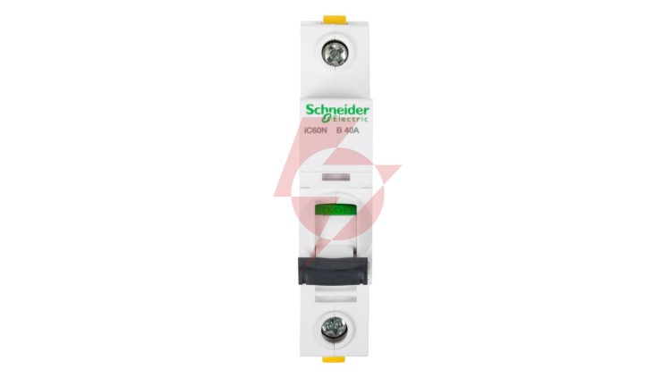 Wyłącznik nadprądowy 1P B 40A 6kA AC iC60N-B40 Acti9 A9F03140