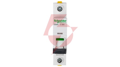 Wyłącznik nadprądowy 1P C 20A 6kA AC iC60N-C20 Acti9 A9F04120