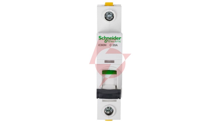Wyłącznik nadprądowy 1P C 20A 6kA AC iC60N-C20 Acti9 A9F04120