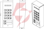 Aco como-pro-a3 panel podtynk 3-lokatorski