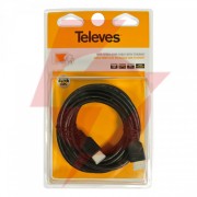 Kabel hdmi 2.0 televes ref. 494501 1,5m 4k
