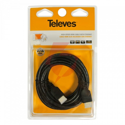 Kabel hdmi 2.0 televes ref. 494501 1,5m 4k