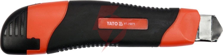 Nożyk z łamanym ostrzem 18x0,5 yato yt-75071