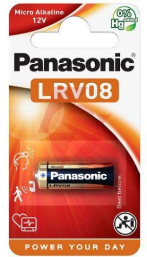 Bateria lrv08 / a23 panasonic (blister 1 szt.)