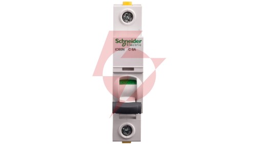 Wyłącznik nadprądowy 1P C 6A 6kA AC iC60N-C6 Acti9 A9F04106