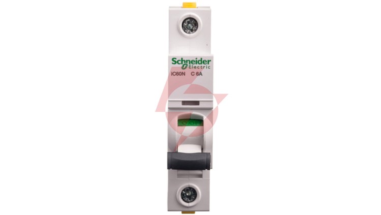 Wyłącznik nadprądowy 1P C 6A 6kA AC iC60N-C6 Acti9 A9F04106