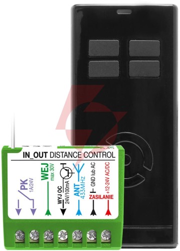 Zestaw proxima in-out distance control t4 czarny