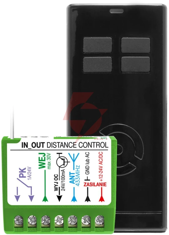 Zestaw proxima in-out distance control t4 czarny