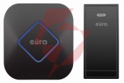 Dzwonek bezprzewodowy ''eura'' wdp-83h2 ''jazz'' bezbateryjny czarny