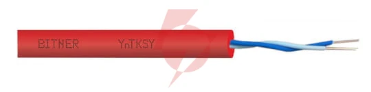 Kabel sygnalizacji ppoż bitner yntksy 1x2x0,8 - 100m