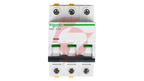 Wyłącznik nadprądowy 3P B 40A 6kA AC iC60N-B40-3 Acti9 A9F03340