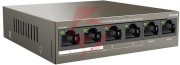 Switch poe tenda tef1106p-4-63w