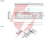 Uchwyt montażowy scot do drzwi przeciwpożarowych bk-600i2