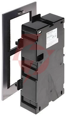 Ramka z puszką do montażu podtynkowego 2-modułowa hikvision ds-kd-acf2(plastic)