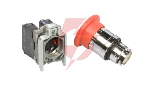Przycisk bezpieczeństwa 22mm 1Z 1R IP66 przez obrót XB4BS8445