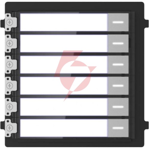 Moduł wywołania (6 przycisków) hikvision ds-kd-kk