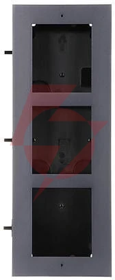 Ramka z puszką do montażu podtynk. 3-modułowa hikvision ds-kd-acf3/plastic