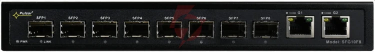 Switch optyczny pulsar sfg10f8 (8xsfp, 2xrj45)