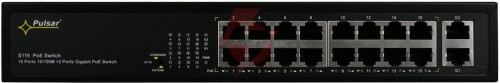 Switch pulsar 16-portowy s116 do 16 kamer ip