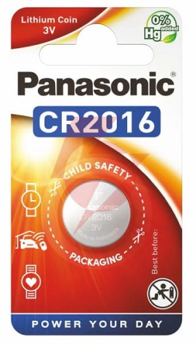 Bateria cr2016 panasonic (blister 1 szt.)