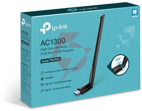 Adapter wlan usb tp-link archer t3u plus
