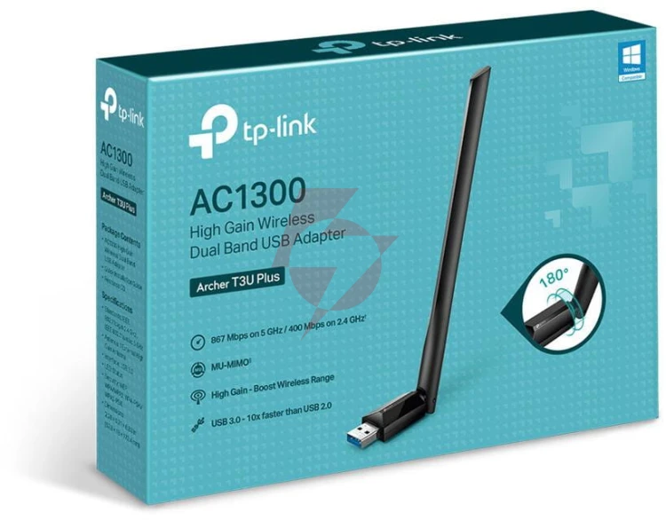 Adapter wlan usb tp-link archer t3u plus