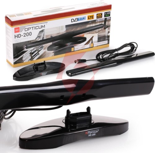Antena pokojowa dvb-t2 opticum hd-200