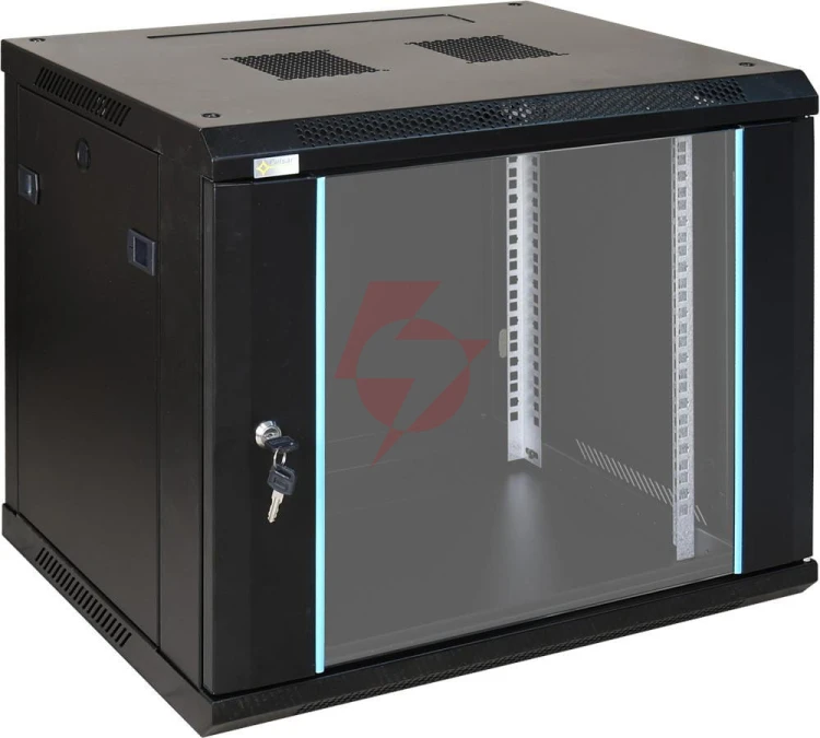 Szafa rack 9u wisząca do złożenia 600x450 pulsar rwa964