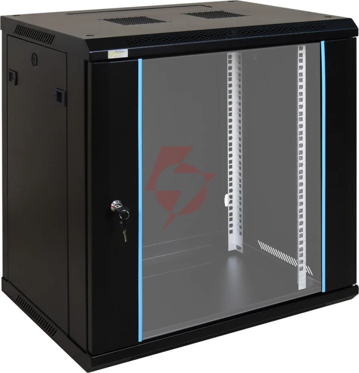 Szafa rack 12u wisząca do złożenia 600x600 pulsar rwa1266